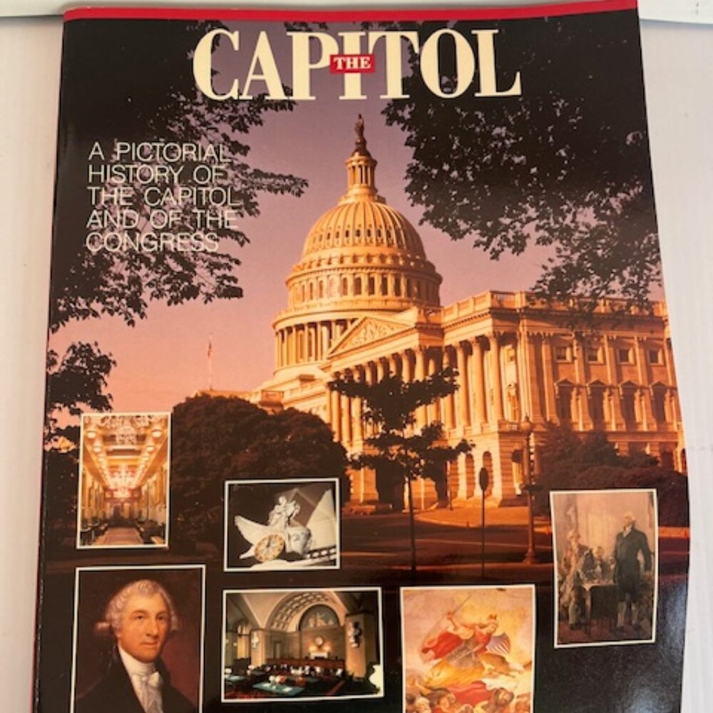 US Capitol History and Congress 9th edition book 7/27/83 dated, 100th Congress